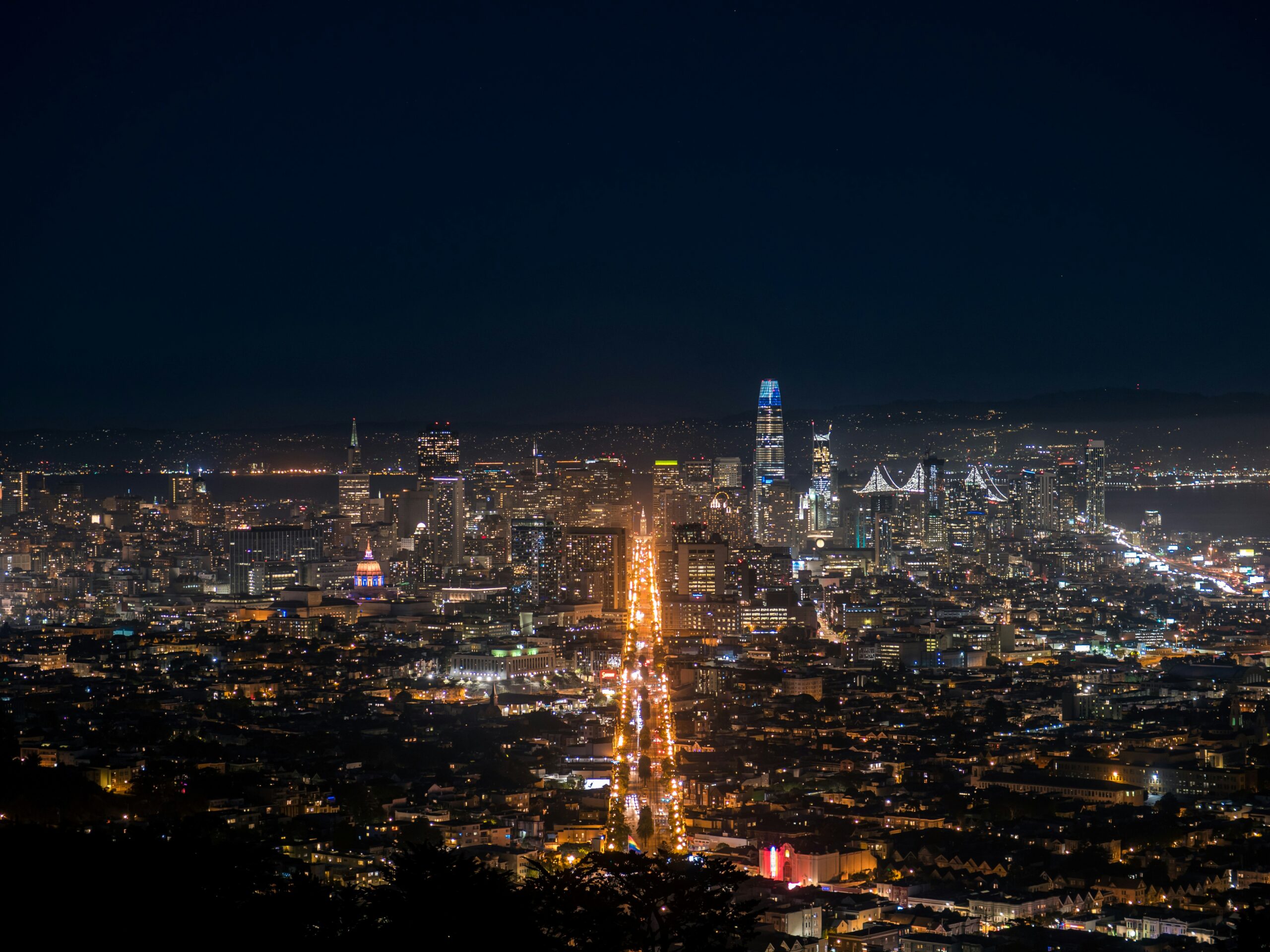 san francisco night view